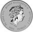Tuvalu 1 Dollar Casino Royale. Casino Chip. Black & Red 2023  BU QUEEN ELIZABETH II IRB 1952 - 2022 1OZ 9999 AG 2023 TUVALU 1 DOLLAR coin obverse