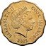 Cook Islands 1 Dollar Elizabeth II 4th portrait 2015 RB ELIZABETH II COOK ISLANDS 2015 coin obverse