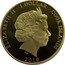 Cook Islands 1 Dollar Elizabeth and Philip greet people in front of UK flag. B/W photo 2010 Proof 1 DOLLAR 2010 COOK ISLANDS ELIZABETH II coin obverse