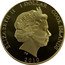 Cook Islands 1 Dollar Elizabeth in Violet Hat.Philip in suit. Colored 2010 Proof 1 DOLLAR 2010 COOK ISLANDS ELIZABETH II coin obverse