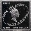 Cook Islands One Dollar First Man in Space 50th Anniversary 2011 Proof 2011 AG 925 COOK ISLANDS ELIZABETH II ONE DOLLAR coin obverse