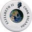 Cook Islands 1 Dollar (First space shuttle) 1 DOLLAR 1 OZ 999 SILVER 2010 COOK ISLANDS ELIZABETH II coin obverse
