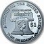 Cook Islands 1 Dollar Peace Through Strength 2017 clad Proof LIBERTY IRB COOK ISLANDS $1 A TRIBUTE TO THE UNITED STATES 71 MG .999 SILVERCLAD coin obverse