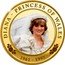 Cook Islands 1 Dollar Princess Diana 20th Anniversary 2017 Proof DIANA PRINCESS OF WALES 1961 1997 coin reverse