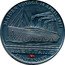 Cook Islands 1 Dollar (RMC Titanic. Maiden voyage) RMC TITANIC CENTENARY MAIDEN VOYAGE 10 APRIL 1912 coin reverse