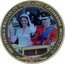 Cook Islands 1 Dollar Wedding of Prince William and Kate Middleto.Kate and William greet 2011 Proof HRH PRINCE WILLIAM OF WALES - CATHERINE ELIZABETH MIDDLETON coin reverse