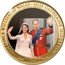 Cook Islands 1 Dollar (William and Kate Photographic Commemorative) HRH PRINCE WILLIAM OF WALES MISS CATHERINE MIDDLETON coin reverse