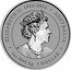 Australia 1 Dollar (Year of the Dragon) ELIZABETH II AUSTRALIA 1952-2022 1OZ 9999 AG 1 DOLLAR JC coin obverse