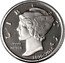 Cook Islands One Dime 100th Anniversary of U.S. Mercury Dime 2016 Proof COPY A TRIBUTE TO THE UNITED STATES IRB ONE DIME COOK ISLANDS coin obverse
