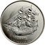 Cook Islands 10 Cents (Elizabeth II. HMS Bounty) 10 CENTS 1/10 OZ FINE SILVER .999 coin reverse