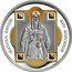 Fiji 10 Dollars Saint Alexius 2012 Proof СВЯТИТЕЛЬ АЛЕКСИЙ МИТР. МОСКОВСКИЙ coin reverse