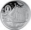 Cook Islands 100 Dollars American seven-masted schooner Thomas W. Lawson 2008 Proof THOMAS W. LAWSON THOMAS W. LAWSON coin reverse
