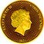 Cook Islands 100 Dollars Gold Star 2021 IRB ELIZABETH II COOK ISLANDS 2021 coin obverse