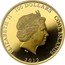 Cook Islands 100 Dollars (Imperial Visit for Queen Elizabeth II Diamond Jubilee) IRB ELIZABETH II 100 DOLLARS COOK ISLANDS 2012 coin obverse