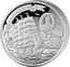 Cook Islands 100 Dollars Russian four-masted barque "Kruzenstern" - 1926 2008 Proof KRUZENSTERN ADAM JOHANN VON KRUZENSTERN coin reverse