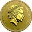 Cook Islands 100 Dollars (Temple of Heaven) IRB ELIZABETH II COOK ISLANDS $100 coin obverse