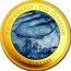 Cook Islands 1000 Dollars (Zeppelin) RIGID AIRSHIP THE ZEPPELIN 1000 DOLLARS coin reverse