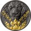 Niue 2 Dollars Czech Lion. Platinum 2023 CM Bullion ČESKÁ REPUBLIKA 1 OZ AG 999 coin reverse
