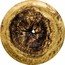 Cook Islands 2 Dollars (Meteorites - Chergach) CHERGACH METEORITE coin reverse