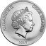 Cook Islands 2 Dollars (Sailor Moon 25th Anniversary) IRB ELIZABETH II COOK ISLANDS 2017 coin obverse