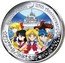 Cook Islands 2 Dollars (Sailor Moon 25th Anniversary) PRETTY GUARDIAN SAILOR MOON 25TH ANNIVERSARY ©T.P.T $2 .999 coin reverse