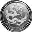 Samoa 2 Tala (Year of the Dragon) 2024 YEAR OF THE DRAGON coin reverse