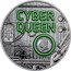 Cook Islands 20 Dollars (Charles III Rebirth) CYBER QUEEN 20 DOLLARS CHARLES III DT COOK ISLANDS coin obverse