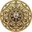Canada 200 Dollars Purely Brilliant Collection. De Beers Ideal Heart 2023 CCR coin reverse