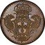 Portugal 24 Escudos (Joao V. Pattern) KM# PnA19 coin reverse