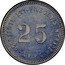 USA 25 Cents (Alaska Rural Rehabilitation Corporation) GOOD FOR TWENTY-FIVE CENTS IN TRADE 25 ARRC coin obverse