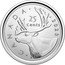 Canada 25 Cents (Caribou) 2023 25 CENTS CANADA H coin reverse