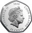 Cook Islands 25 Cents (Christmas - Pudding Coloured) IRB ELIZABETH II 25 CENTS COOK ISLANDS 2020 coin obverse