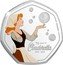 Cook Islands 25 Cents (Cinderella. Keep on Believing) 70 YEARS OF CINDERELLA 1920 - 2020 ©DISNEY coin reverse