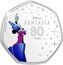 Cook Islands 25 Cents Fantasia - Dreams 2020 DISNEY FANTASIA 80 YEARS ©DISNEY coin reverse