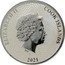 Cook Islands 25 Cents (HMS Bounty) 2021 COOK ISLANDS ELIZABETH II coin obverse