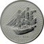 Cook Islands 25 Cents (HMS Bounty) 1/4 OZ FINE SILVER .9999 25 CENTS coin reverse