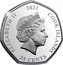 Cook Islands 25 Cents (Ron Weasley. Harry Potter) 2021 25 CENTS COOK ISLANDS ELIZABETH II coin obverse