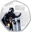 Cook Islands 25 Cents Star Wars. Empire Strikes Back. Darth Vader 2020 STAR THE EMPIRE STRIKES BACK WARS TM © & TM LUCASFILM LTD coin reverse
