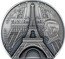 Cook Islands 25 Dollars Charles III Eiffel Tower 2024  Antiqued 25 DOLLARS COOK ISLANDS CHARLES III DT coin obverse