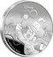 Samoa 25 Dollars Disney's 100th Anniversary. Mickey Mouse 2023 DISNEY 100 ©DISNEY 1 KG 9999 FINE SILVER coin reverse