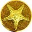 Cook Islands 25 Dollars (Gold Star) GOLD STAR FINE GOLD .9999 1/4 OUNCE 25 DOLLARS COOK ISLANDS coin reverse