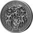 Cook Islands 25 Dollars (Norse Gods) NORSE GODS 2016 coin reverse