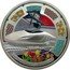 Cook Islands 25 Dollars (Shinkansen train - Hukoriro) W7 2015 HOKURIKO-SINKANSEN coin reverse