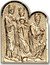 Cook Islands 25 Dollars Shrine of the Three Kings 2016 Proof BALTHASAR MELCHIOR GASPAR coin reverse