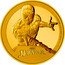 Niue 25 Dollars Spider-Man and Web 2023  Proof MARVEL SPIDER-MAN 1/4 OZ 9999 FINE GOLD ©MARVEL coin reverse