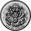 Niue 250 Dollars Roaring Lion 2023  Reverse Proof את GOD IS SPIRIT ONE TROY OUNCE .9995 FINE PLATINUM coin reverse