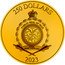 Niue 250 Dollars Shazam 2023  Proof 250 DOLLARS PUBLIC SEAL OF NIUE ATUA NIUE TUKULAGI 2023 coin obverse