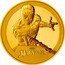 Niue 250 Dollars Spider-Man and Web 2023  Proof MARVEL SPIDER-MAN 1 OZ 9999 FINE GOLD ©MARVEL coin reverse