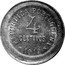 Portugal 4 Centavos (Liberty. Pattern) KM# Pn215 REPÚBLICA PORTUGUESA 4 CENTAVOS 1919 coin obverse