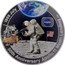 Cook Islands 40 Dollars Moonlanding 50th Anniversary 2019 1969 JULY 50TH ANNIVERSARY APOLLO11 MOON LANDING .999 NASA coin reverse